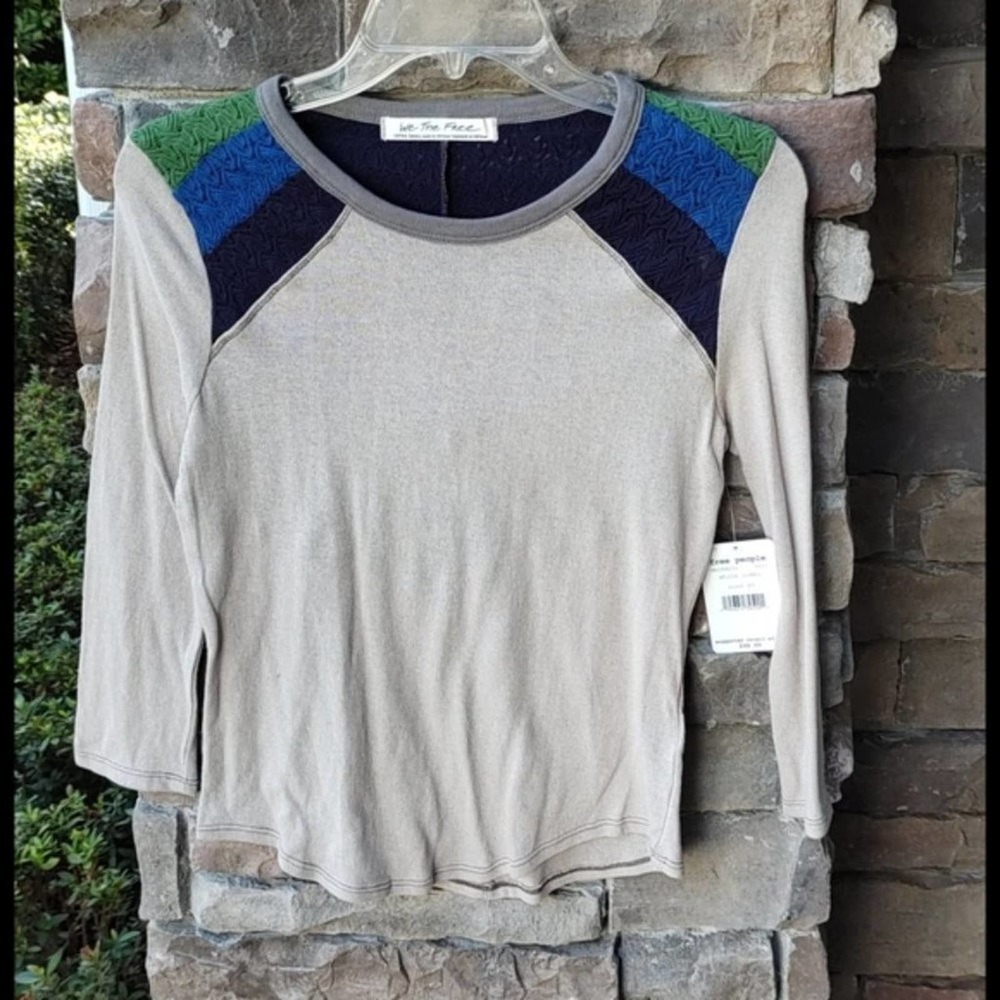 Free People Long Sleeve Knit Top - Picture 3 of 8